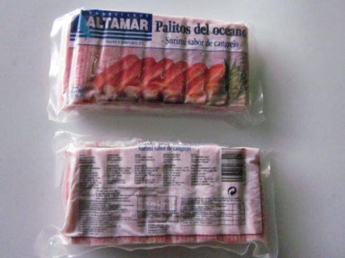 Palitos de Cangrejo  250Gr